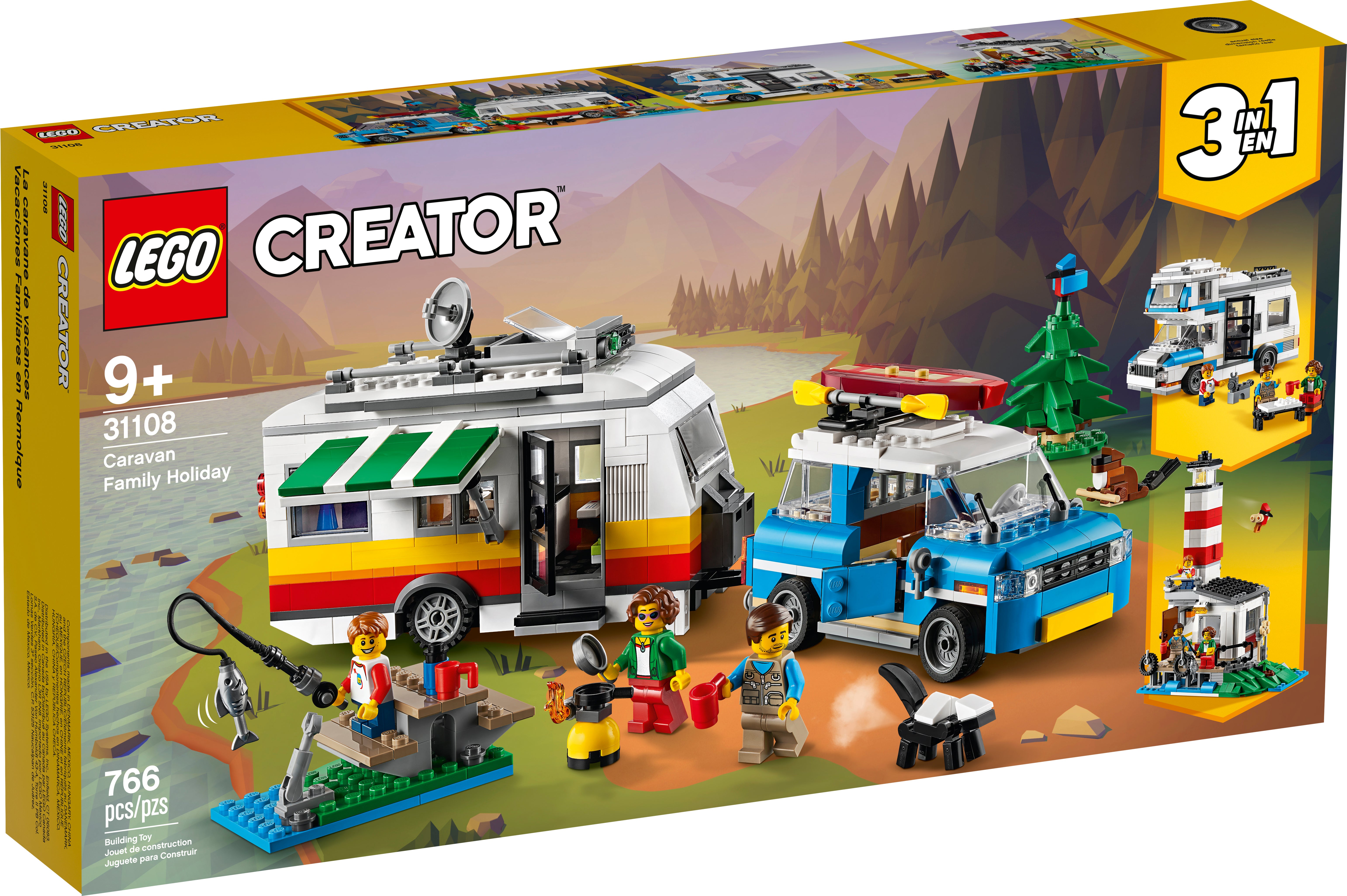 **Brand New in Box** 31108 LEGO Creator Caravan Family Holiday